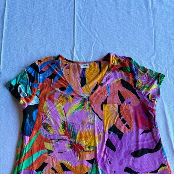 Soma Multicolor Floral Nightgown - Picture 4 of 4